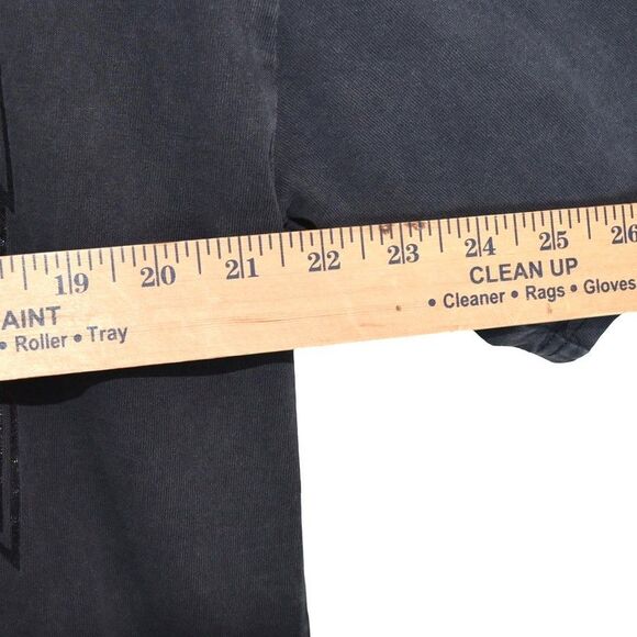 Converse Oversized Faded Black on Black Graphic Tee Streetwear Vintage Style L - Picture 6 of 7